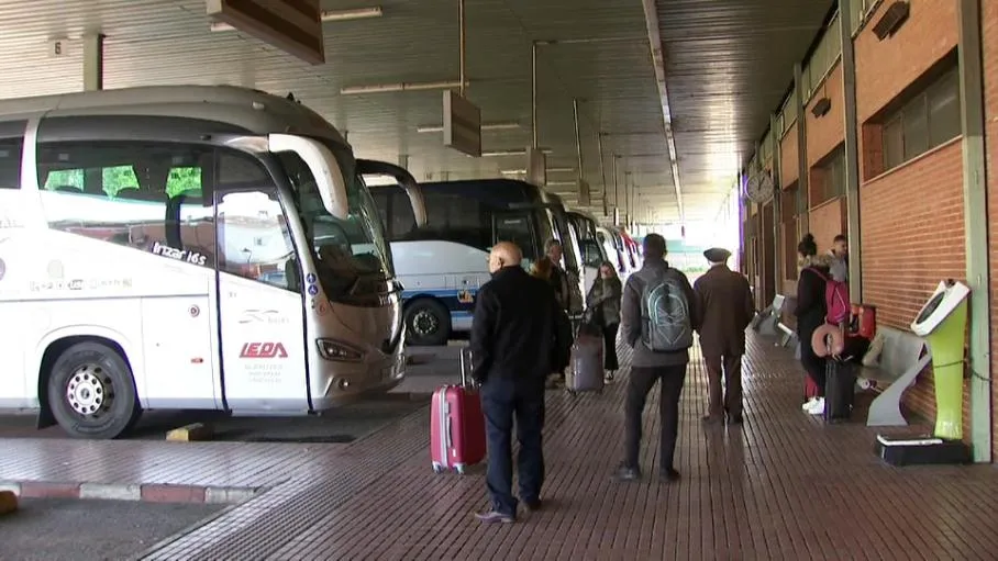 Estación de autobuses de Mérida. / LP Estación de autobuses de Mérida. / LP