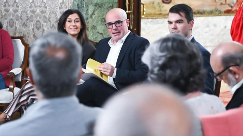 El exdelegado del Gobierno en la Comunidad de Madrid, Francisco Martín, acompañado por la entonces subdelegada del Gobierno, Pilar Trinidad. / LP El exdelegado del Gobierno en la Comunidad de Madrid, Francisco Martín, acompañado por la entonces subdelegada del Gobierno, Pilar Trinidad. / LP