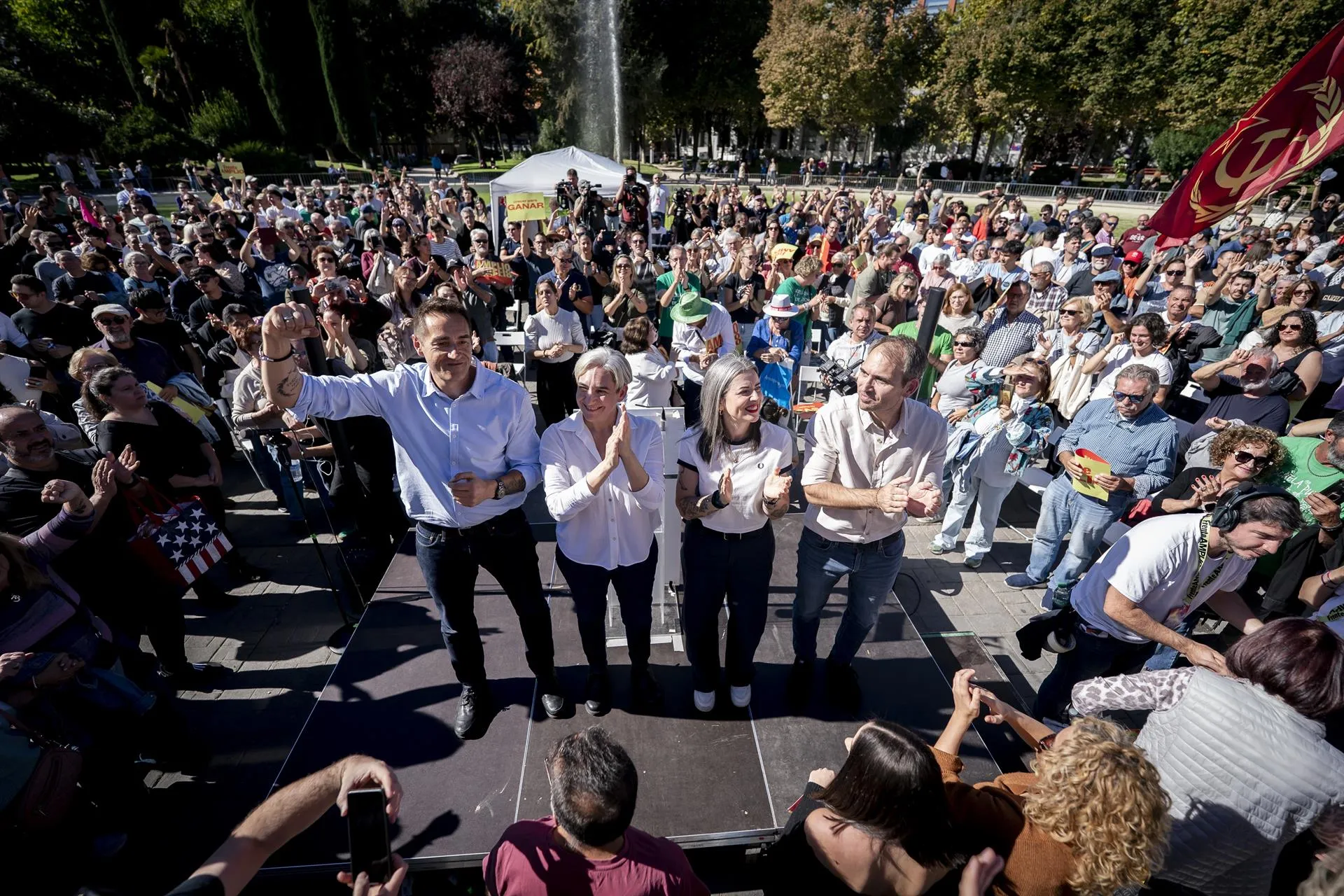 Los Comuns liderarán las cuatro provincias catalanas, con Ada Colau al frente de Barcelona. / LP Los Comuns liderarán las cuatro provincias catalanas, con Ada Colau al frente de Barcelona. / LP