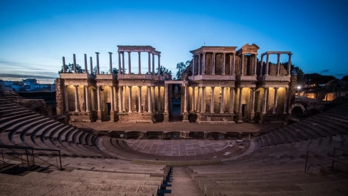 Teatro romano de Mérida. / LP Teatro romano de Mérida. / LP