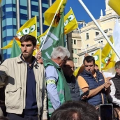 Dirigentes de organizaciones agrarias este miércoles en Madrid. / EP Dirigentes de organizaciones agrarias este miércoles en Madrid. / EP