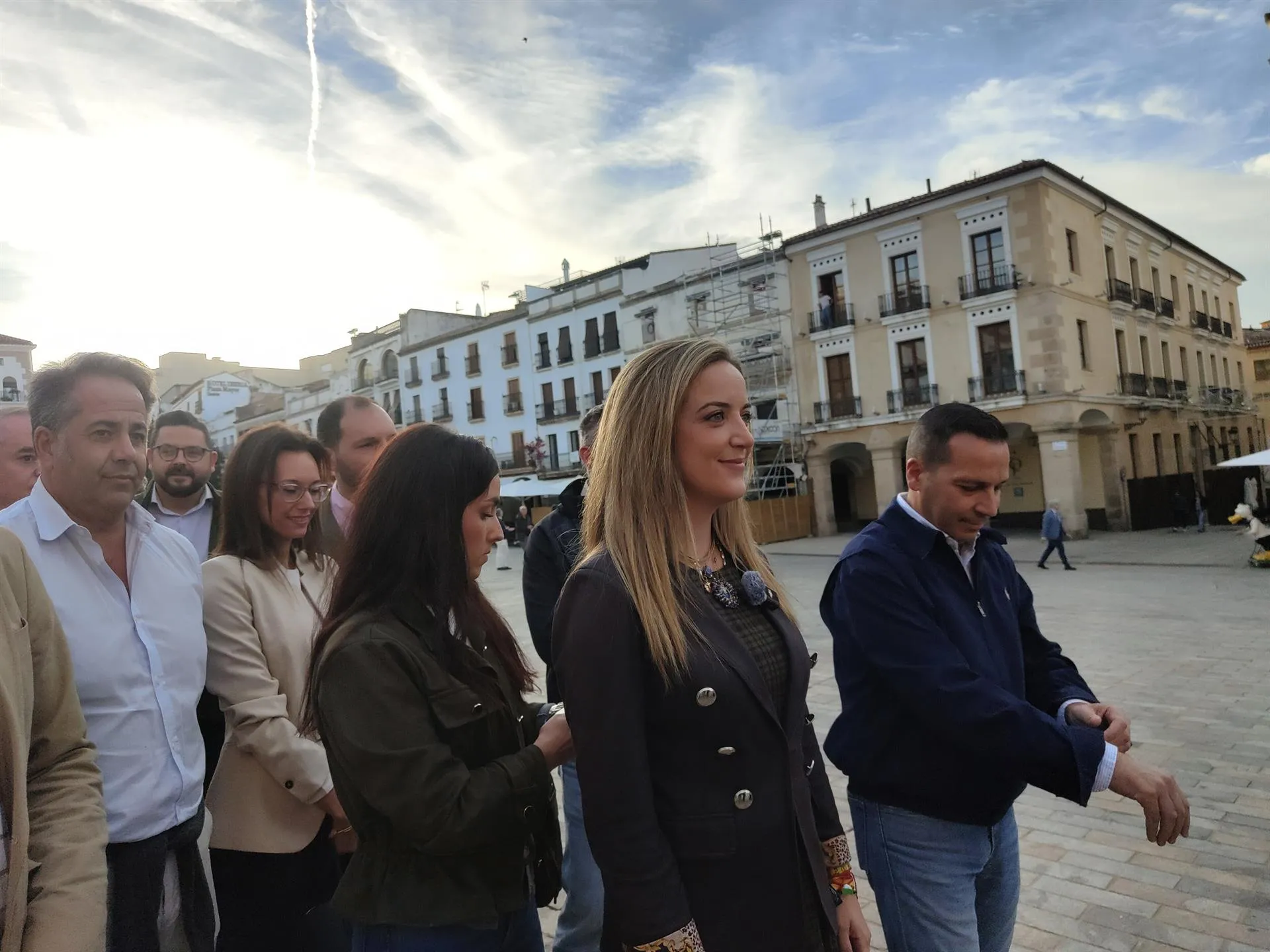 La candidata de Vox al Congreso por la provincia de Cáceres, Marcela Reigía. / LP La candidata de Vox al Congreso por la provincia de Cáceres, Marcela Reigía. / LP