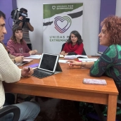 Irene De Miguel en una reunión con la Unión de Asociaciones de Trabajo Autónomo y Emprendedores este miércoles. / LP Irene De Miguel en una reunión con la Unión de Asociaciones de Trabajo Autónomo y Emprendedores este miércoles. / LP