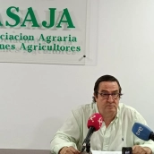 El presidente de Asaja Extremadura, Ángel García Blanco. / LP