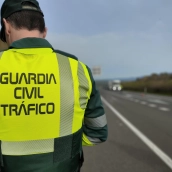 Agente de la Guardia Civil de Tráfico. / LP Agente de la Guardia Civil de Tráfico. / LP
