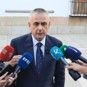 El senador y cabeza de lista de Vox por la provincia de Badajoz, Ángel Pelayo Gordillo. / LP El senador y cabeza de lista de Vox por la provincia de Badajoz, Ángel Pelayo Gordillo. / LP