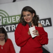Irene De Miguel, candidata de Unidas por Extremadura a la presidencia de la Junta. / LP Irene De Miguel, candidata de Unidas por Extremadura a la presidencia de la Junta. / LP