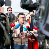 Miguel Ángel Gallardo, candidato del PSOE a la presidencia de la Junta. / LP Miguel Ángel Gallardo, candidato del PSOE a la presidencia de la Junta. / LP