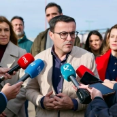 El candidato del PSOE a la presidencia de la Junta de Extremadura, Miguel Ángel Gallardo. / LP El candidato del PSOE a la presidencia de la Junta de Extremadura, Miguel Ángel Gallardo. / LP