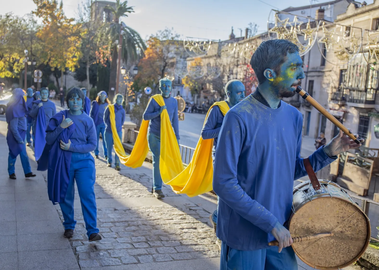 La ciudad monumental de Cáceres "reconstruye la humanidad” con la Novena de Beethoven.