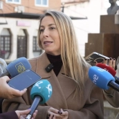 María Guardiola, candidata del PP a la presidencia de la Junta. / LP María Guardiola, candidata del PP a la presidencia de la Junta. / LP