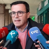 El candidato del PSOE a la Presidencia de la Junta de Extremadura, Miguel Ángel Gallardo. / LP El candidato del PSOE a la Presidencia de la Junta de Extremadura, Miguel Ángel Gallardo. / LP