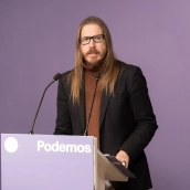 El coportavoz y secretario de Organización de Podemos, Pablo Fernández. / LP El coportavoz y secretario de Organización de Podemos, Pablo Fernández. / LP