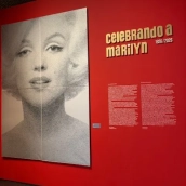 Exposición 'Celebrando a Marilyn' en el centro cultural Conde Duque, en Madrid. / LP Exposición 'Celebrando a Marilyn' en el centro cultural Conde Duque, en Madrid. / LP