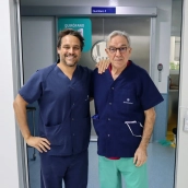 Los doctores Enrique del Cojo (izq.) y Enrique Javier Grau (dcha.). / LP Los doctores Enrique del Cojo (izq.) y Enrique Javier Grau (dcha.). / LP