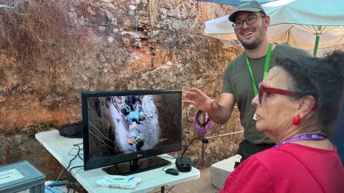 Mina de La Paloma, en Zarza la Mayor. / Diputación de Cáceres