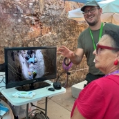 Mina de La Paloma, en Zarza la Mayor. / Diputación de Cáceres