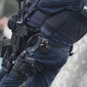 Dos agentes de la Policía Nacional. / LP Dos agentes de la Policía Nacional. / LP
