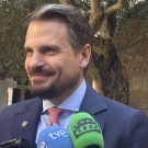 El consejero de Presidencia, Interior y Dialogo Social Abel Bautista este martes en Mérida. / EP