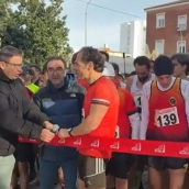 Salida de la Media Maratón Badajoz-Elvas este domingo. / LP Salida de la Media Maratón Badajoz-Elvas este domingo. / LP