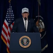 El presidente estadounidense, Donald Trump, confirma el inicio de la ofensiva en la red oficial de la Casa Blanca. / Casa Blanca El presidente estadounidense, Donald Trump, confirma el inicio de la ofensiva en la red oficial de la Casa Blanca. / Casa Blanca