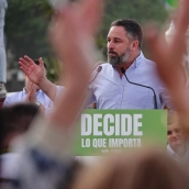 El presidente de Vox, Santiago Abascal, expresó este lunes su escepticismo sobre la posibilidad de alcanzar un acuerdo de última hora. / LP El presidente de Vox, Santiago Abascal, expresó este lunes su escepticismo sobre la posibilidad de alcanzar un acuerdo de última hora. / LP
