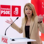 La portavoz del Grupo Socialista en la Asamblea de Extremadura, Piedad Álvarez. / LP La portavoz del Grupo Socialista en la Asamblea de Extremadura, Piedad Álvarez. / LP
