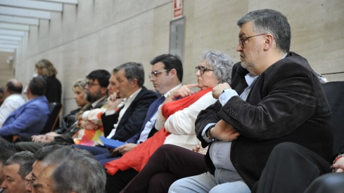 Tribuna de invitados en la Asamblea.