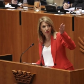 La portavoz del Grupo Socialista en la Asamblea, Piedad Álvarez. / EP La portavoz del Grupo Socialista en la Asamblea, Piedad Álvarez. / EP