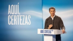 El presidente del Partido Popular, Alberto Núñez Feijóo. / EP