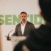 Santiago Abascal, presidente de Vox. / LP Santiago Abascal, presidente de Vox. / LP