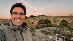 El alcalde de Villanueva del Fresno, Ramón Díaz Farías. / LP