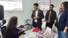 Ramón Díaz Farias, alcalde de Villanueva del Fresno, ha formalizado este jueves su precandidatura. / LP 