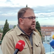 Antonio Rodríguez Osuna, actual alcalde de Mérida y secretario general del PSOE en la capital extremeña. / LP