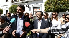  Manuel José González Andrade y Álvaro Sánchez Cotrina inician hoy se presenta como una propuesta "abierta" al resto de candidaturas./ LP