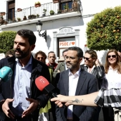 Manuel José González Andrade y Álvaro Sánchez Cotrina inician hoy se presenta como una propuesta "abierta" al resto de candidaturas./ LP Manuel José González Andrade y Álvaro Sánchez Cotrina inician hoy se presenta como una propuesta "abierta" al resto de candidaturas./ LP