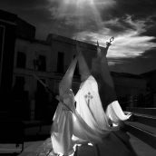  Fotografía de la Semana Santa de Badajoz de Guillermo Garbardino. / LP