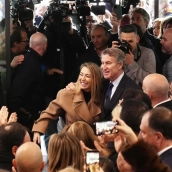 Alberto Núñez Feijóo y María Guardiola en la sede nacional del PP en la calle Génova de Madrid. / EP Alberto Núñez Feijóo y María Guardiola en la sede nacional del PP en la calle Génova de Madrid. / EP