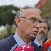 El líder de la gestora del PSOE, José Luis Quintana, ha enfatizado la naturaleza privada de estas conversaciones. / EP