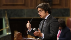 El secretario general del grupo parlamentario de Vox en el Congreso de los Diputados, José María Figaredo. / LP