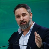 Santiago Abascal, presidente de Vox. / LP Santiago Abascal, presidente de Vox. / LP