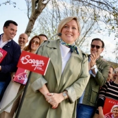 La precandidata a la Secretaría General del PSOE de Extremadura, Soraya Vega Prieto. / LP