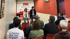 Ramón Díaz Farias, precandidato a la Secretaría General del PSOE de Extremadura, en Cáceres. / LP