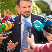 El secretario general del PP en Extremadura y consejero de Presidencia, Abel Bautista. / LP