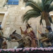 La tradicional 'Burrina' abre el Domingo de Ramos. / LP 