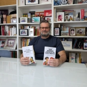Felipe Grande acaba de publicar su segundo libro tras el éxito de su primera obra. / CEDIDA Felipe Grande acaba de publicar su segundo libro tras el éxito de su primera obra. / CEDIDA