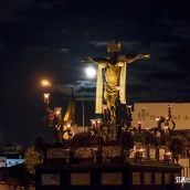  Imagen de archivo del Paso del Cristo del Calvario Crucificado en la Semana Santa de Mérida. / LP 