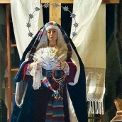 Nuestra Señora del Buen Fin y Nazaret procesiona este Sábado Santo en Cáceres. / LP