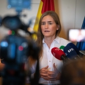 La vicepresidenta del Gobierno y ministra para la Transición Ecológica y el Reto Demográfico, Sara Aagesen. / EP