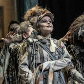 La carnavalera emeritense Celia Lafuente. / LP La carnavalera emeritense Celia Lafuente. / LP